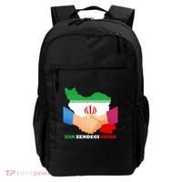Woman Life Freedom Iran Zan Zendegi Azadi Persian Support Backpack thumb 0