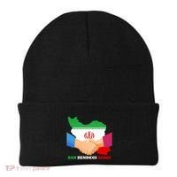 Woman Life Freedom Iran Zan Zendegi Azadi Persian Support Beanie thumb 0