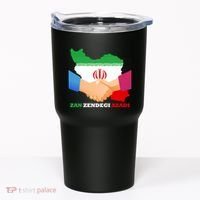 Woman Life Freedom Iran Zan Zendegi Azadi Persian Support Tumbler thumb 0