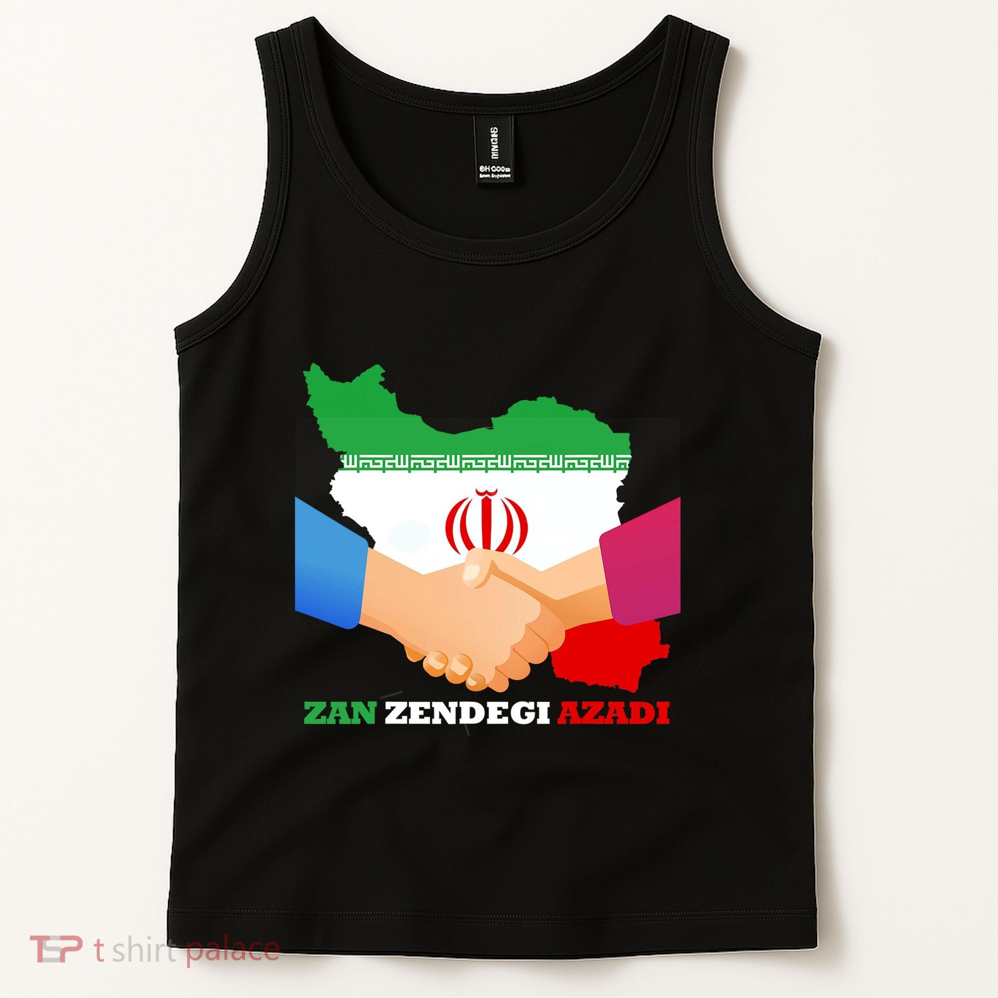 Woman Life Freedom Iran Zan Zendegi Azadi Persian Support Tank Top