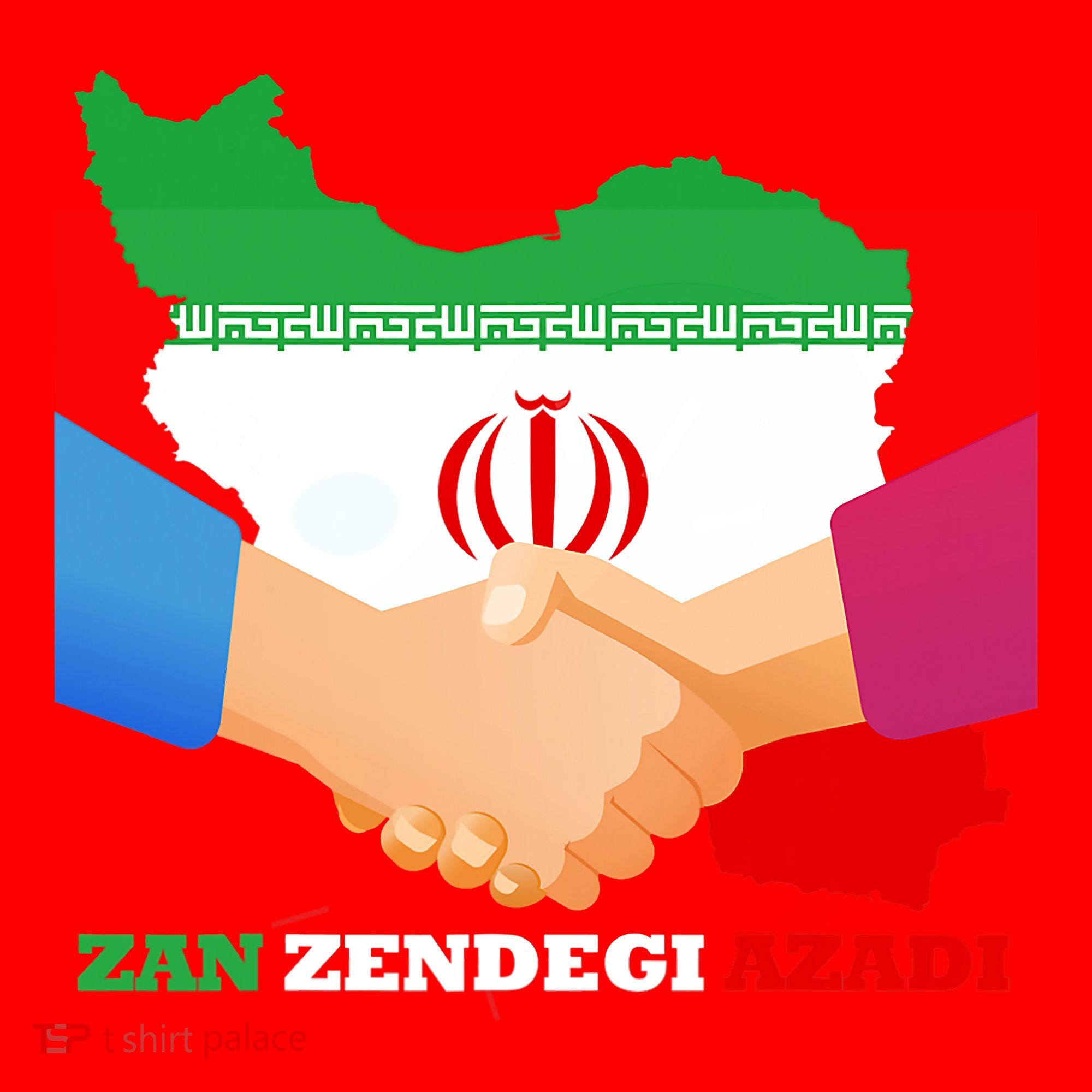 Woman Life Freedom Iran Zan Zendegi Azadi Persian Support Santa Hat