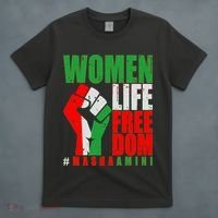 Women Life Freedom #Masha Amini Women Of Iran T-Shirt thumb 4