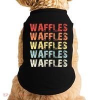 Waffles Lover Gifts Waffle Love Doggie Tank thumb 0
