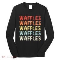 Waffles Lover Gifts Waffle Love Long Sleeve Shirt thumb 0