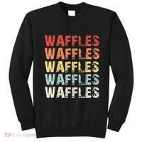 Waffles Lover Gifts Waffle Love Sweatshirt thumb 0