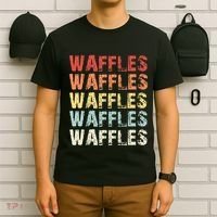 Waffles Lover Gifts Waffle Love T-Shirt thumb 6