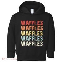 Waffles Lover Gifts Waffle Love Toddler Hoodie thumb 0