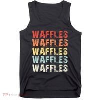 Waffles Lover Gifts Waffle Love Tank Top thumb 0