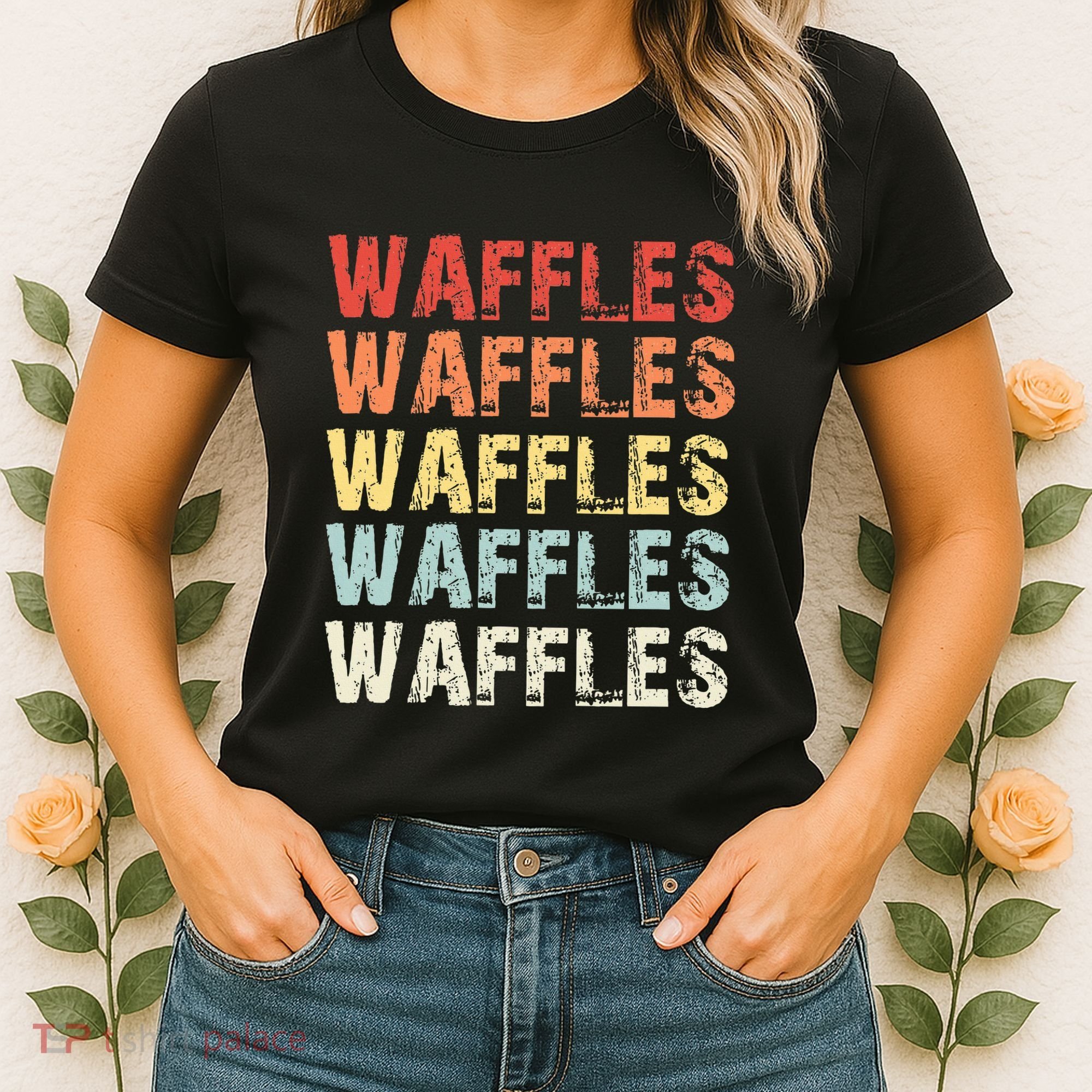 Waffles Lover Gifts Waffle Love Women's T-Shirt
