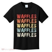 Waffles Lover Gifts Waffle Love Kids T-Shirt thumb 0