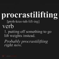 Weightlifting Lover Gifts Procrastilifting Funny Gym Workout Sweatshirt thumb 3