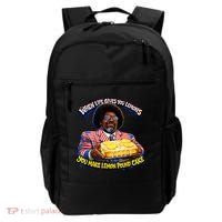 When Life Gives You Lemons You Make Lemon Pound Cake Backpack thumb 0