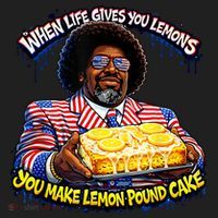 When Life Gives You Lemons You Make Lemon Pound Cake Hat thumb 2
