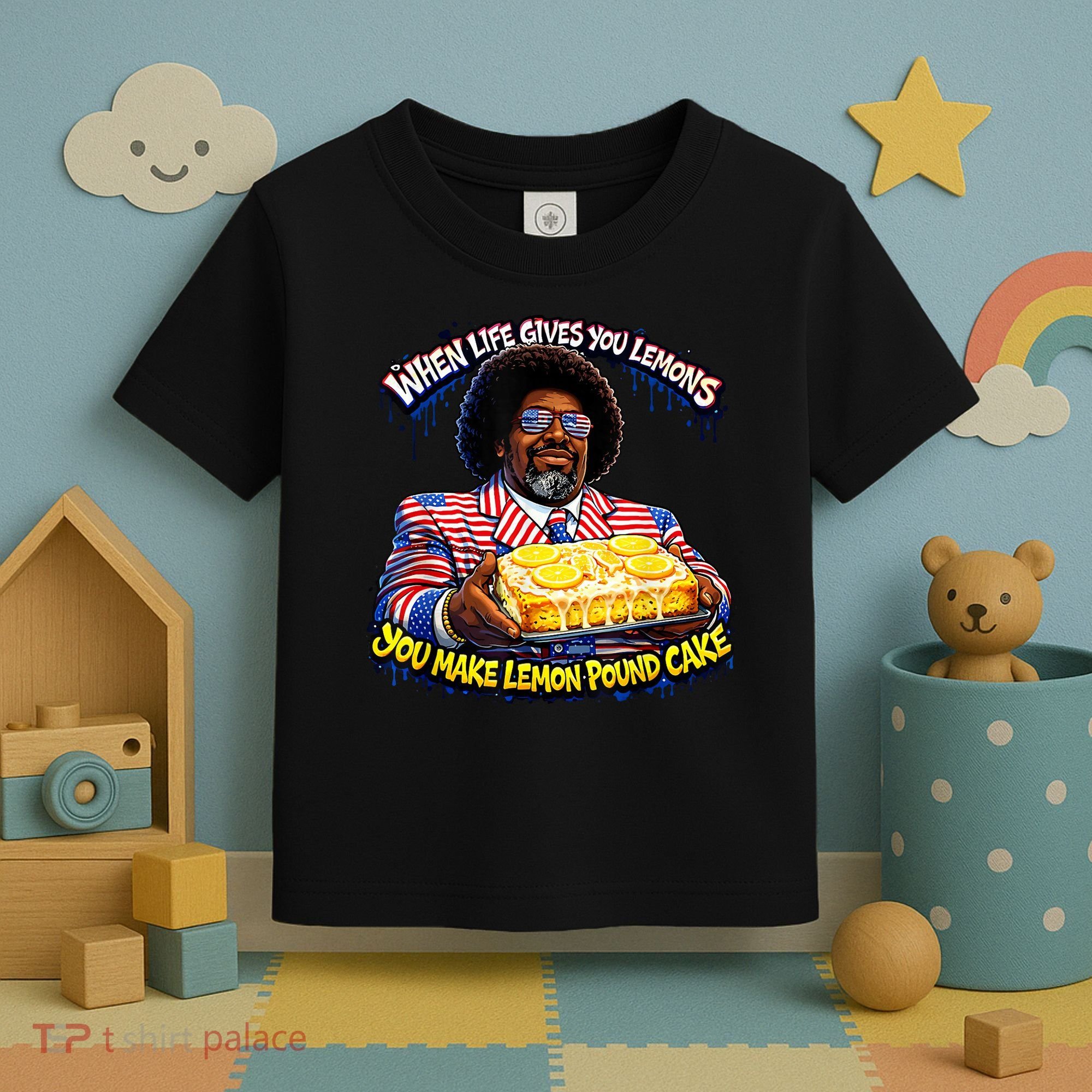 When Life Gives You Lemons You Make Lemon Pound Cake Toddler T-Shirt