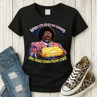 When Life Gives You Lemons You Make Lemon Pound Cake Women's T-Shirt thumb 3