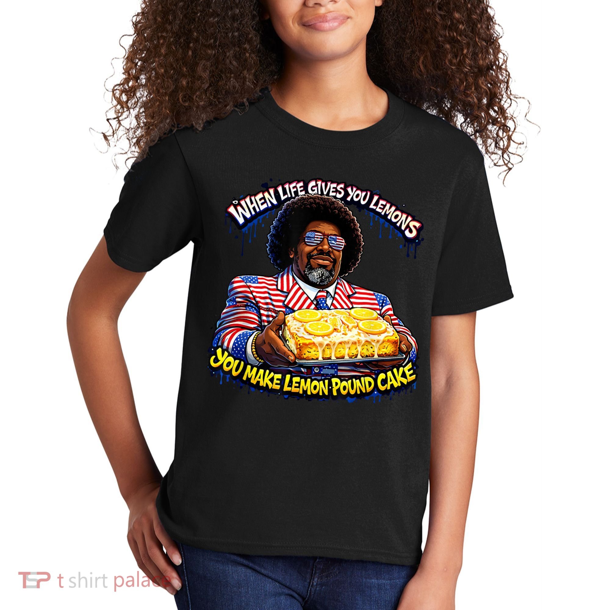 When Life Gives You Lemons You Make Lemon Pound Cake Kids T-Shirt