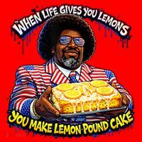 When Life Gives You Lemons You Make Lemon Pound Cake Santa Hat thumb 1