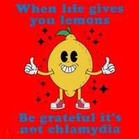When Life Gives You Lemons Santa Hat thumb 1