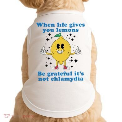 When Life Gives You Lemons Doggie Tank