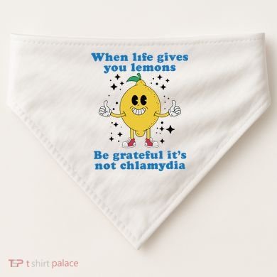 When Life Gives You Lemons USA-Made Doggie Bandana