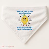 When Life Gives You Lemons USA-Made Doggie Bandana thumb 0
