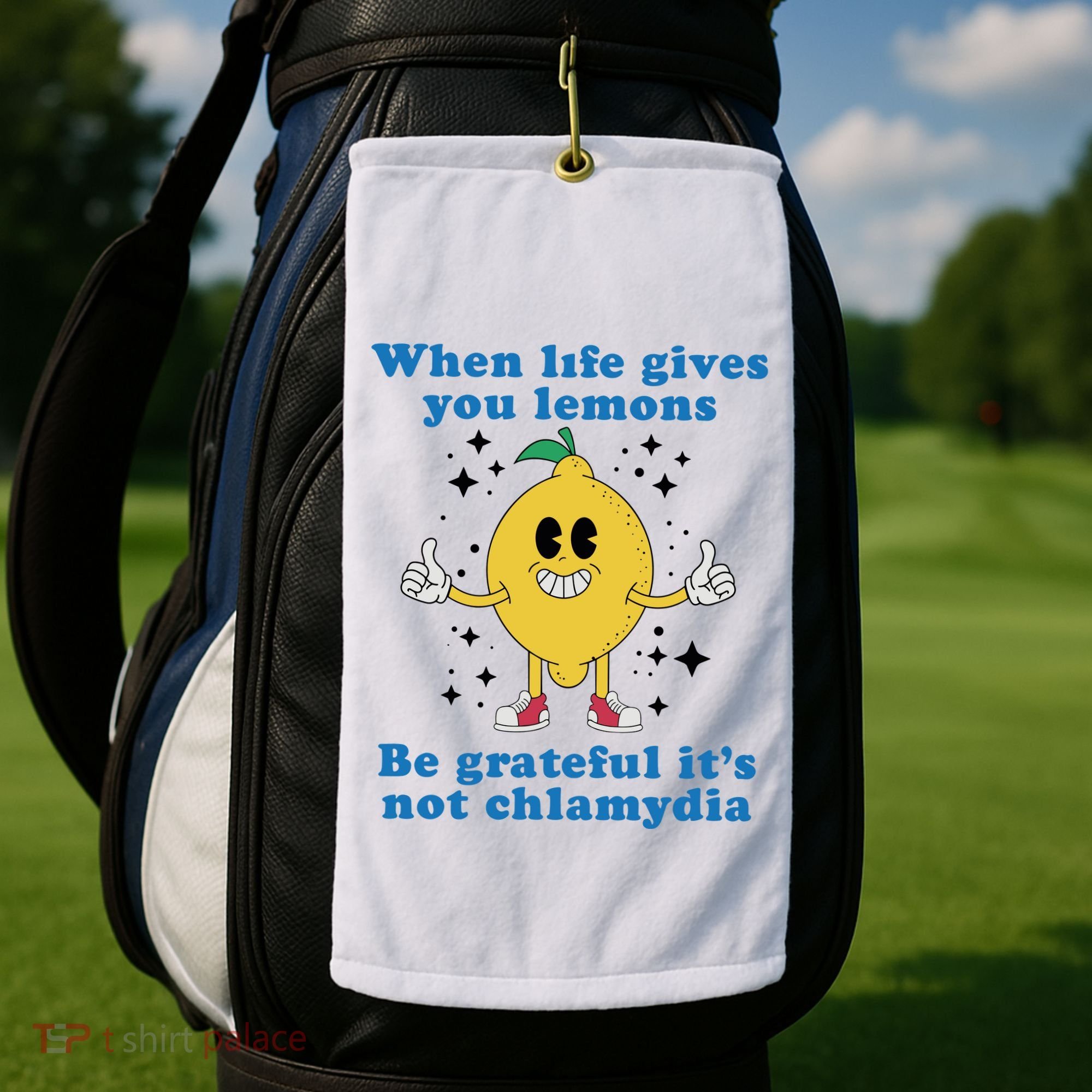 When Life Gives You Lemons Golf Towel