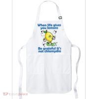 When Life Gives You Lemons Be Grateful Its Not Chlamydia Funny Apron thumb 0
