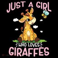 Who Loves Giraffe, Cute Giraffe Women's Perfect Tri Rocker Tank thumb 4