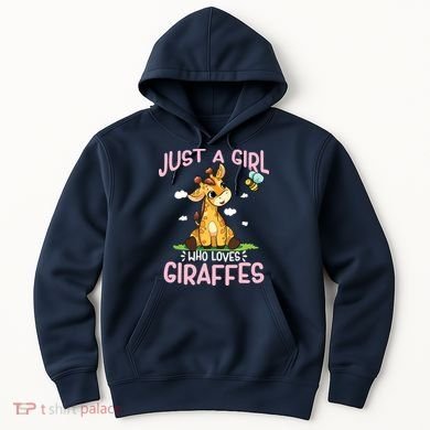 Who Loves Giraffe, Cute Giraffe Hoodie