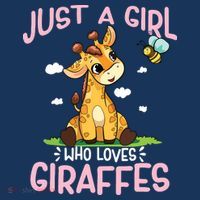 Who Loves Giraffe, Cute Giraffe Apron thumb 3