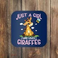 Who Loves Giraffe, Cute Giraffe Coaster thumb 0
