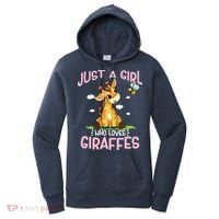 Who Loves Giraffe, Cute Giraffe Women's Hoodie thumb 0