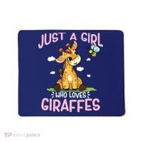 Who Loves Giraffe, Cute Giraffe Mousepad thumb 0