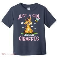 Who Loves Giraffe, Cute Giraffe Toddler T-Shirt thumb 0