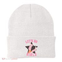 Western Let's Go Bridal Bachelorette Party Matching Beanie thumb 0