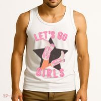 Western Let's Go Bridal Bachelorette Party Matching Tank Top thumb 3
