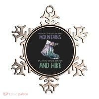 When Life Gives You Mountains Hiking Camping Mountaineering Ornament thumb 0