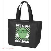 Wee Little Hooligan St Patricks Day Smile Retro Tote Bag thumb 3