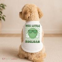 Wee Little Hooligan St Patricks Day Smile Retro Doggie Tank thumb 2