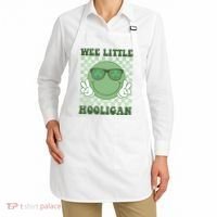 Wee Little Hooligan St Patricks Day Smile Retro Apron thumb 2