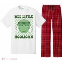 Wee Little Hooligan St Patricks Day Smile Retro Pajama Set thumb 0