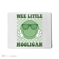 Wee Little Hooligan St Patricks Day Smile Retro Mousepad thumb 0
