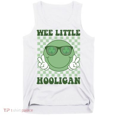 Wee Little Hooligan St Patricks Day Smile Retro Tank Top