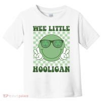 Wee Little Hooligan St Patricks Day Smile Retro Toddler T-Shirt thumb 0