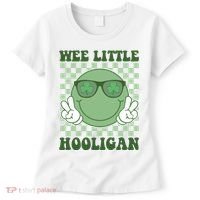 Wee Little Hooligan St Patricks Day Smile Retro Women's T-Shirt thumb 0