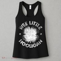 Wee Little Hooligan Funny St Patrick's Day Shamrock Women's Tank Top thumb 3