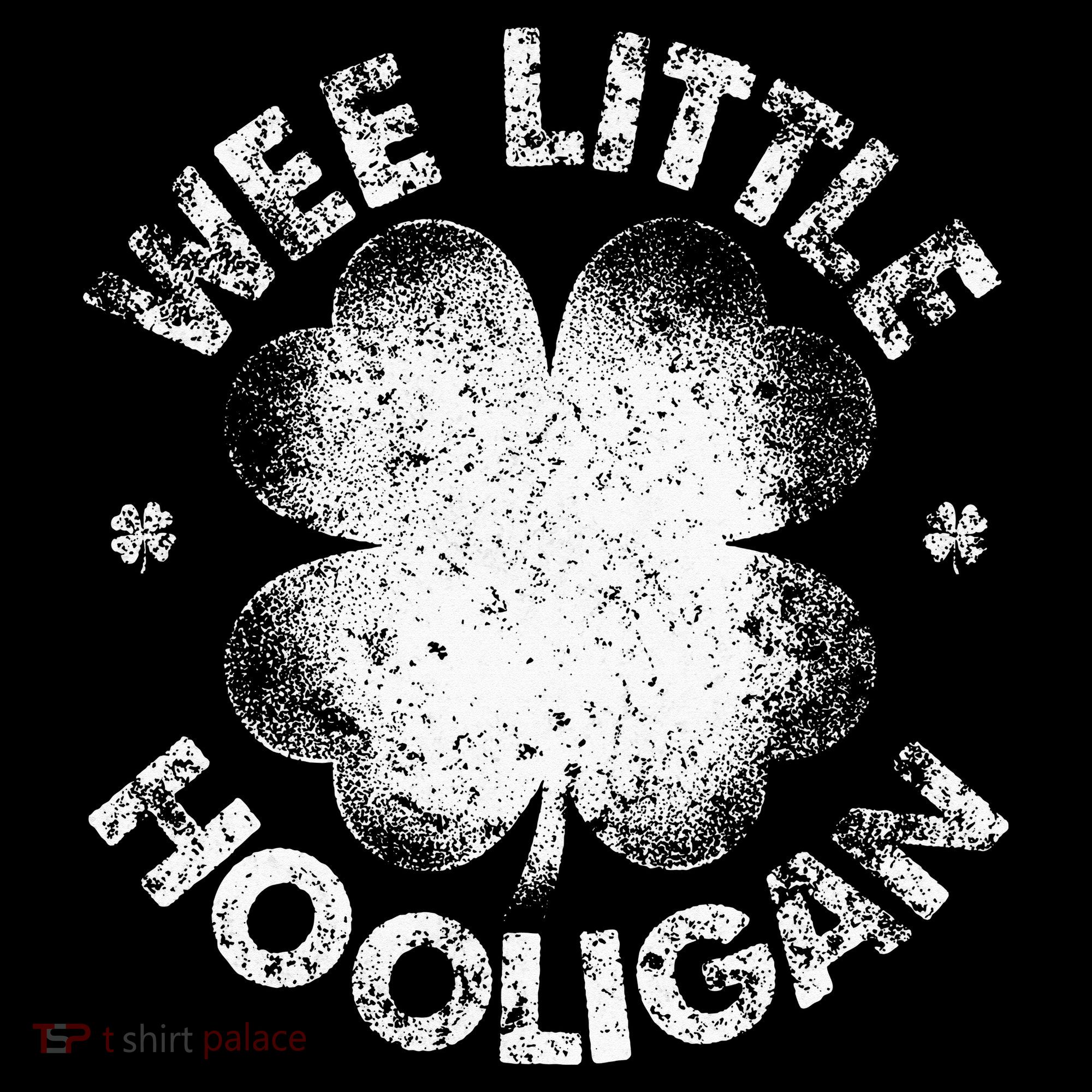 Wee Little Hooligan Funny St Patrick's Day Shamrock Tank Top