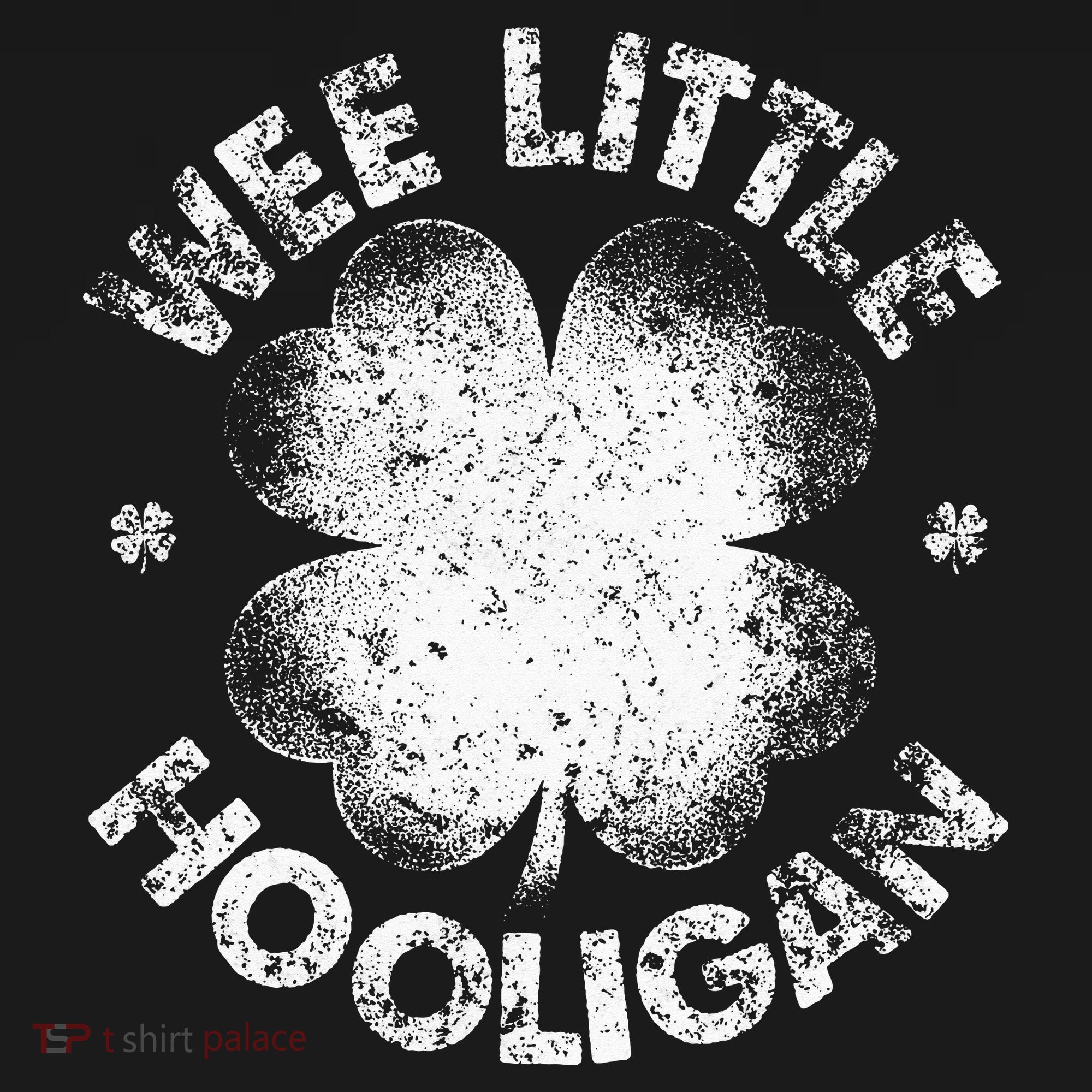 Wee Little Hooligan Funny St Patrick's Day Shamrock Visor