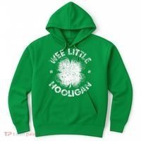 Wee Little Hooligan Funny St Patrick's Day Shamrock Hoodie thumb 0