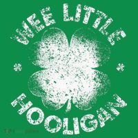 Wee Little Hooligan Funny St Patrick's Day Shamrock Ornament thumb 1